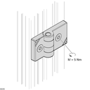 CHARNIERE PA 30X30 grey (individuel)