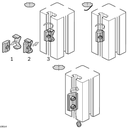 T-slot stone N8 M5 suspended