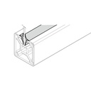 Slot profile 10 L=2000mm Grey