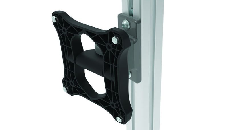 Kit monitor mount + adaptor plate