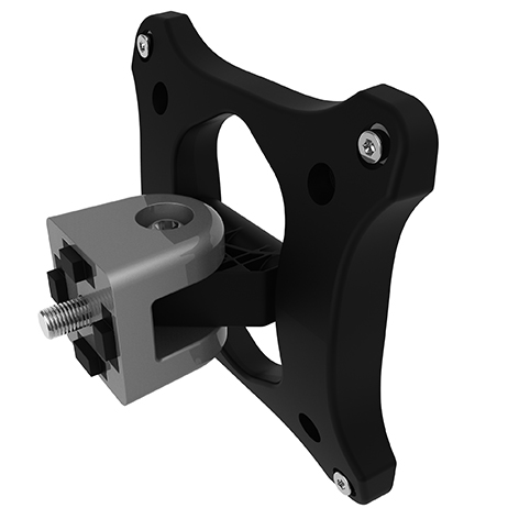 Kit monitor mount + adaptor plate