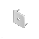 Jou de protection, compensation radial, 30x30, grey